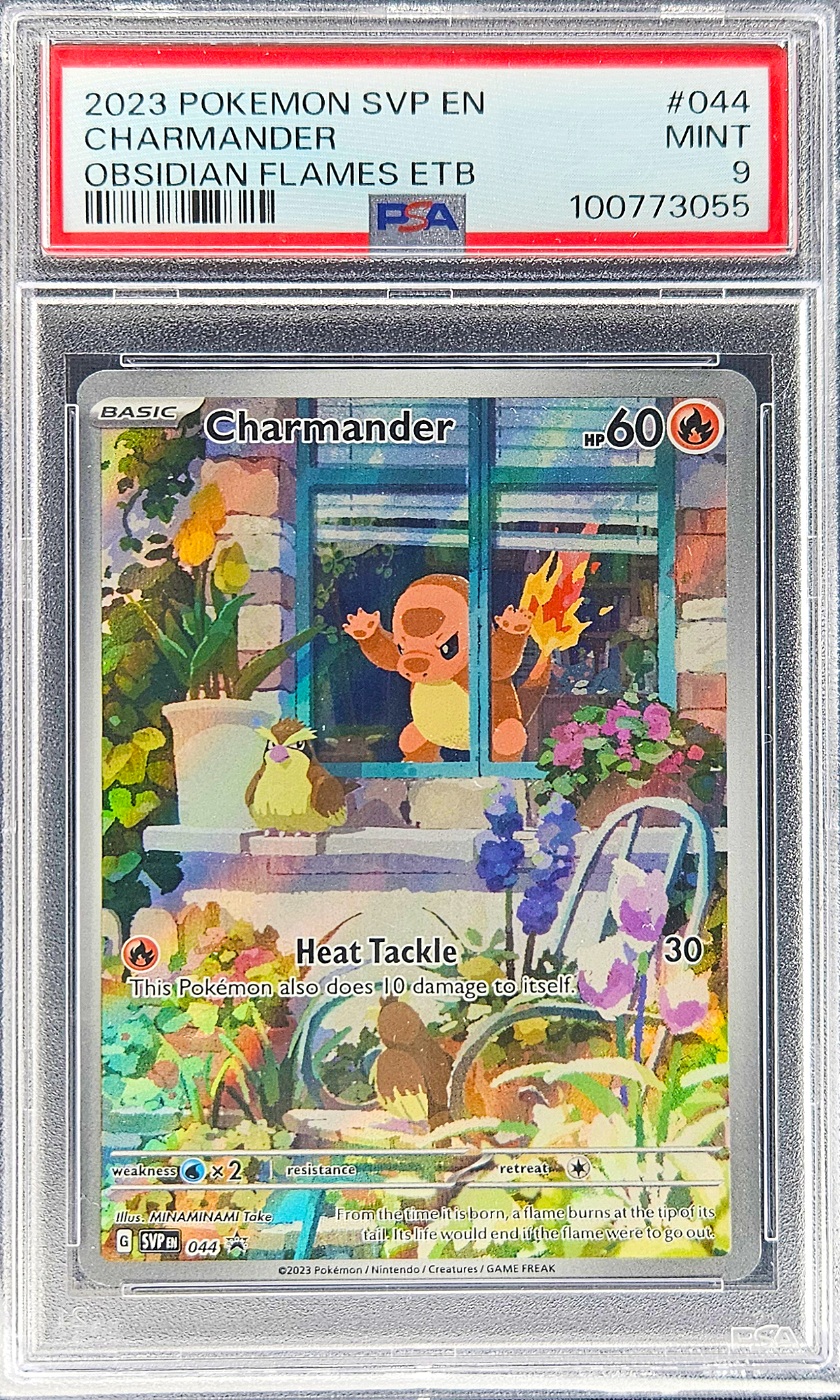 Pokemon - #SVP-044 Charmander (PSA 9)