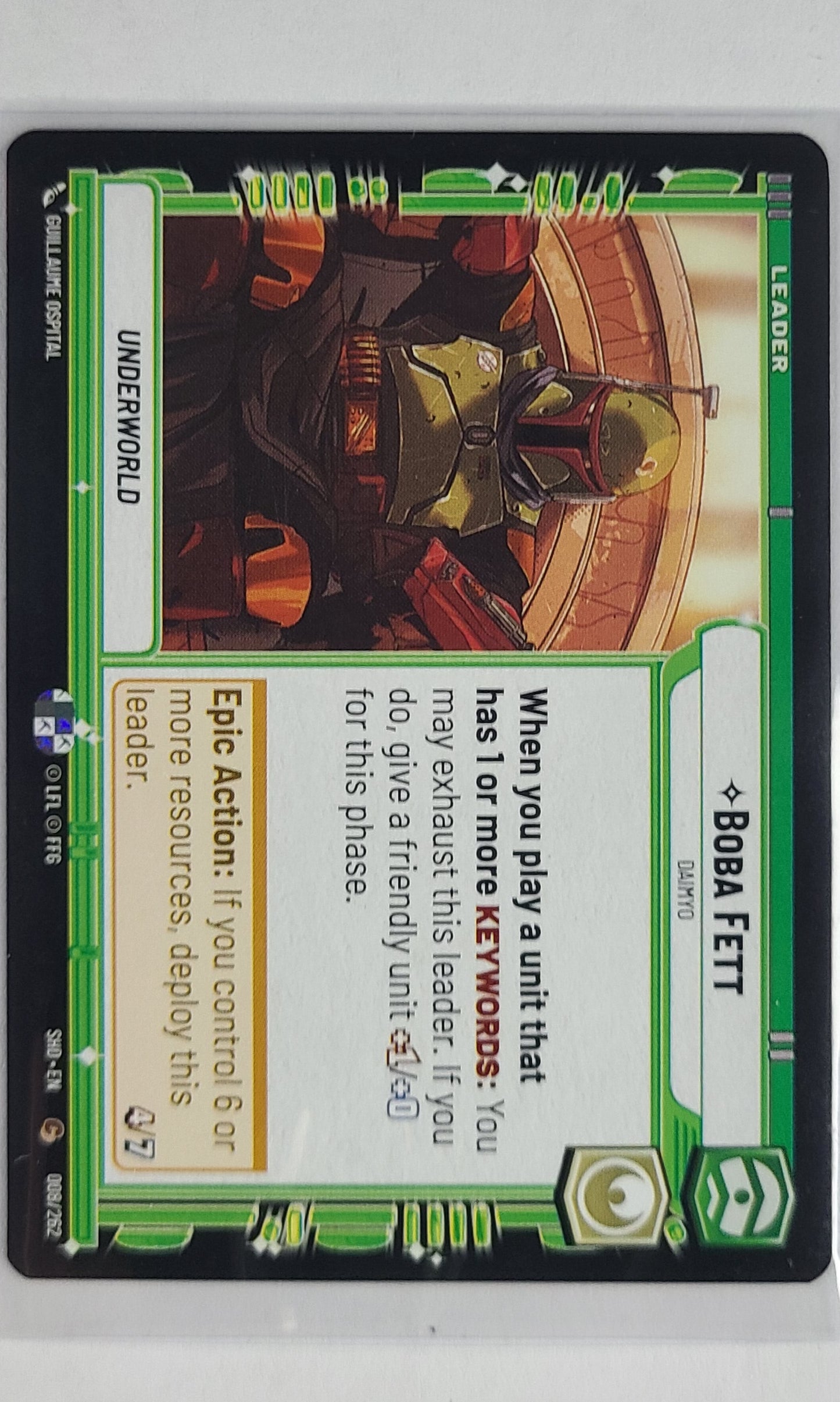 Star Wars Unlimited - #008 Bobba Fett