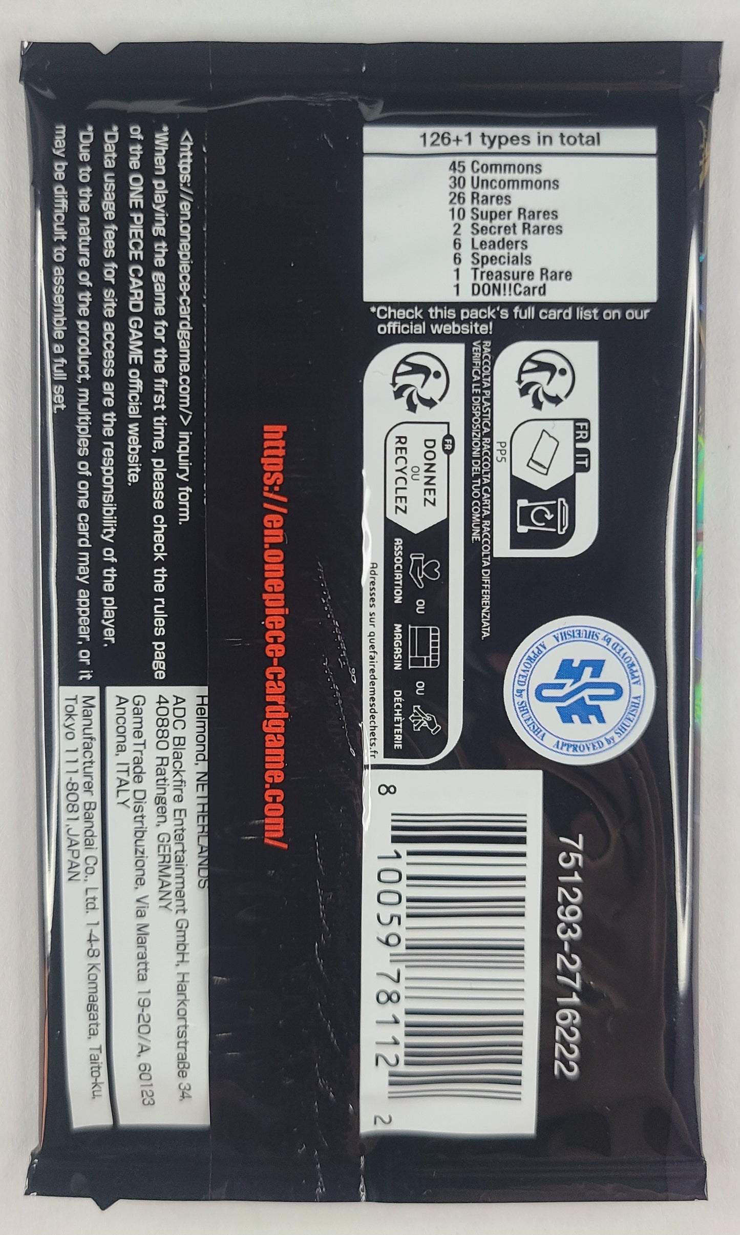 One Piece - #06 Wings Of The Captain Booster Pack