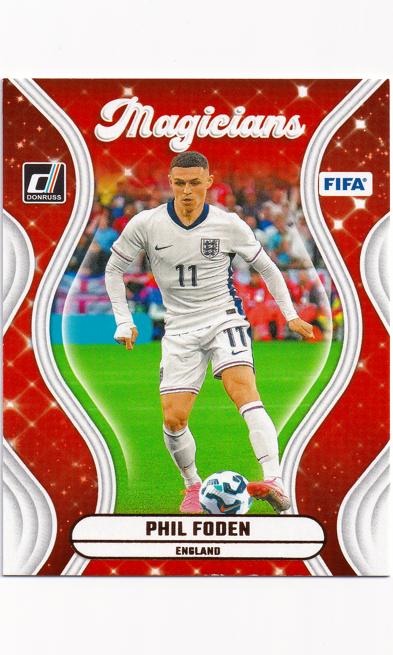 24 Panini Donruss Soccer - #12 Phil Foden (Magicians)