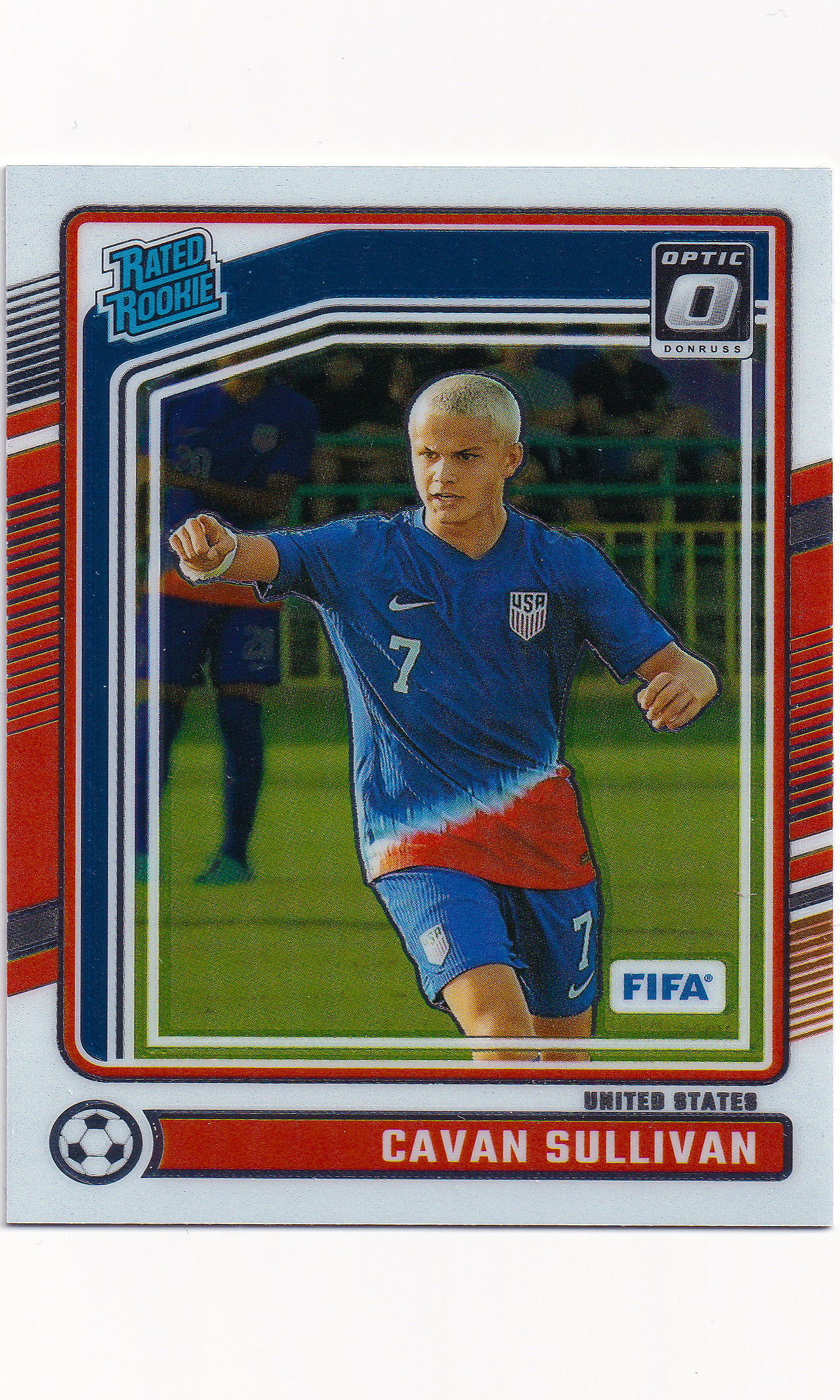 24 Panini Donruss Soccer - #184 Cavan Sullivan (Optic - Rated Rookies)