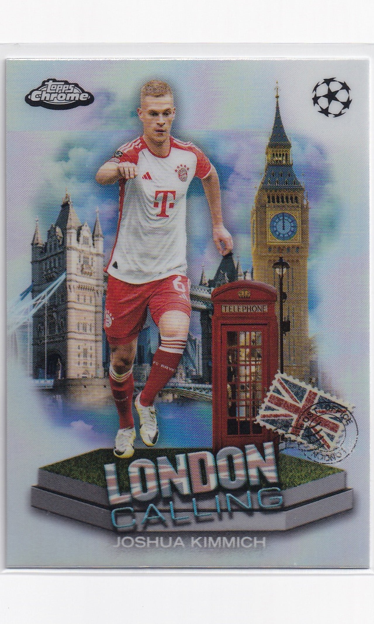 23 Topps Chrome Soccer (London Calling) - #LC-6 Joshua Kimmich