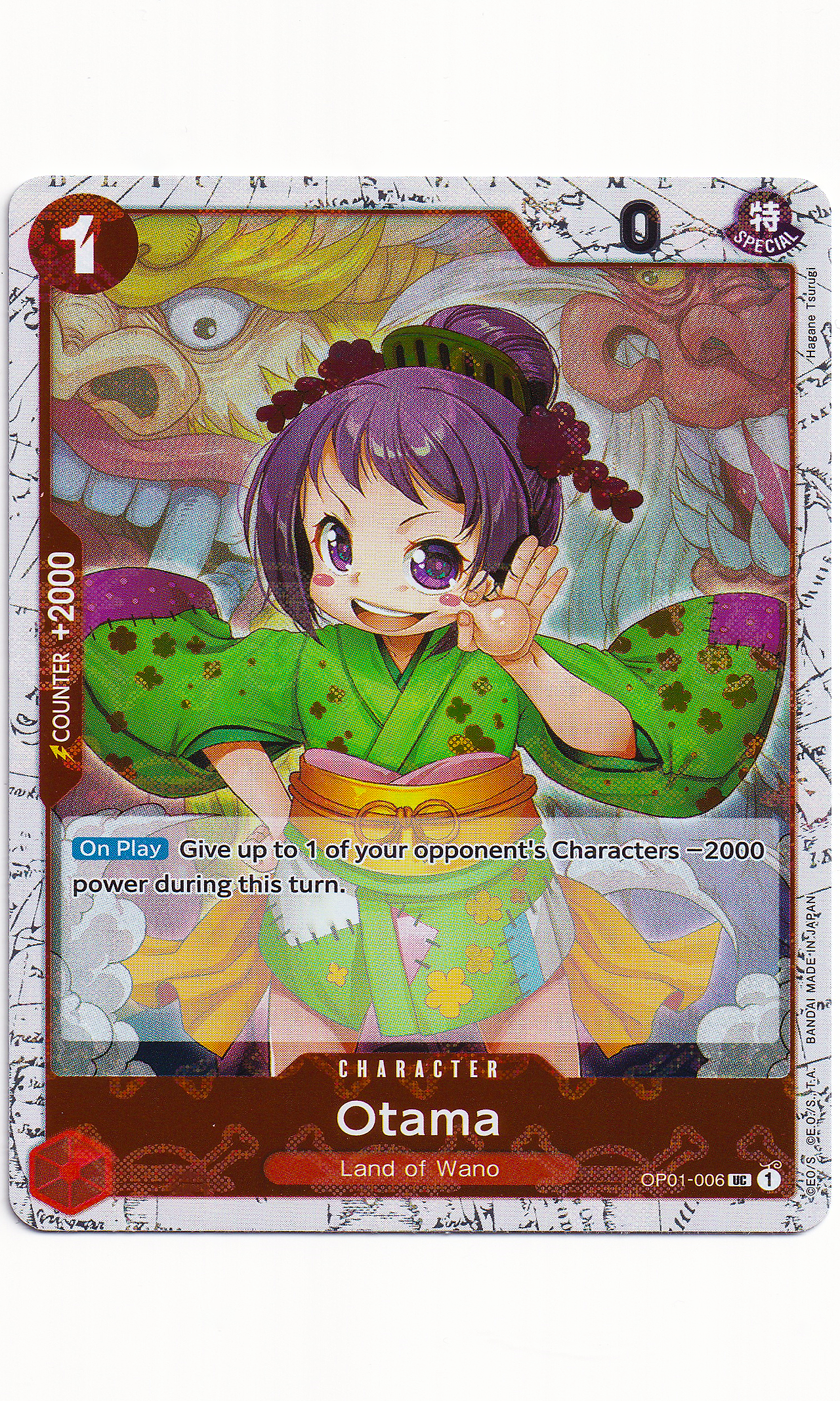 One Piece - #01-006 Otama (Jolly Roger Foil)