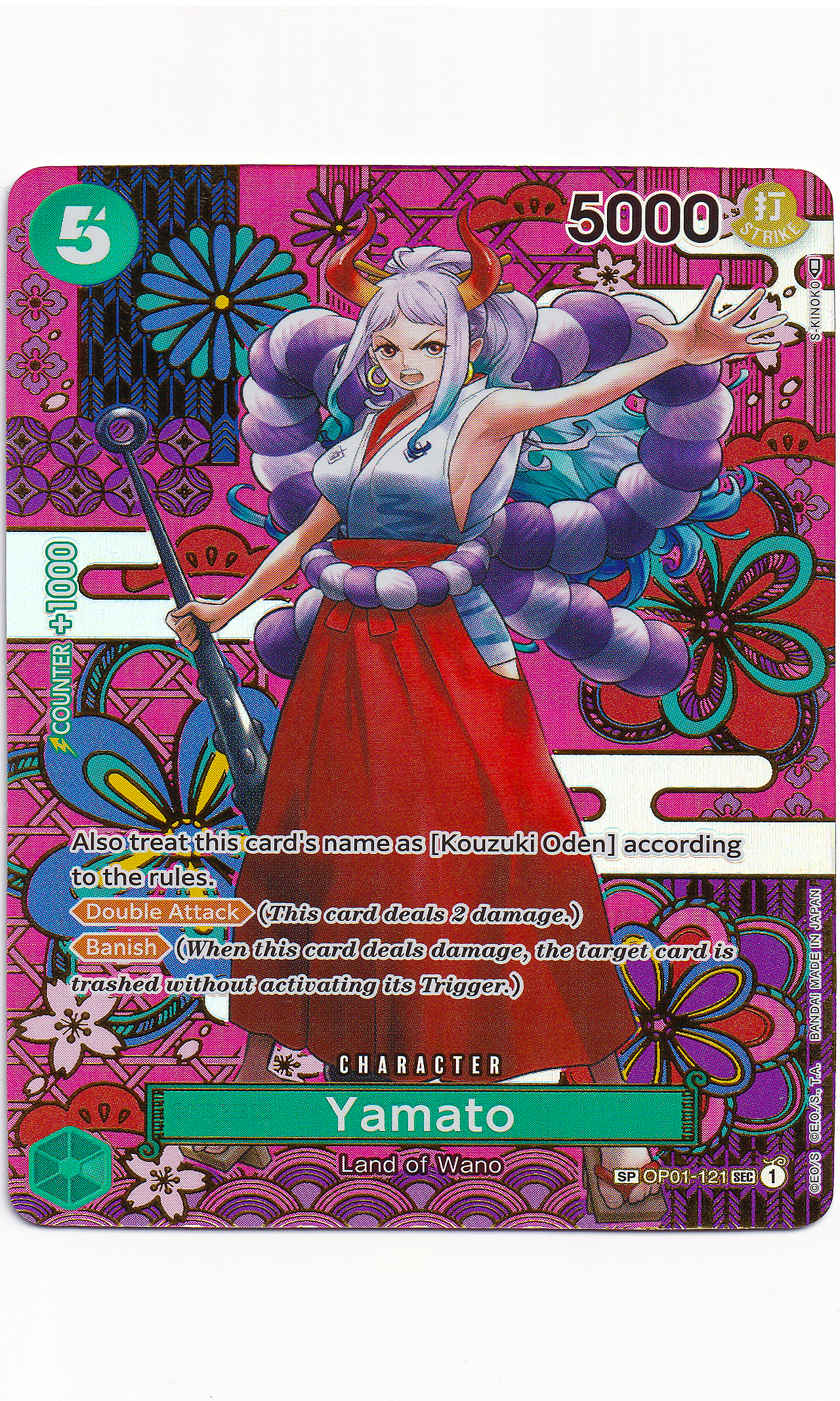 One Piece - #01-121 Yamato (SP)