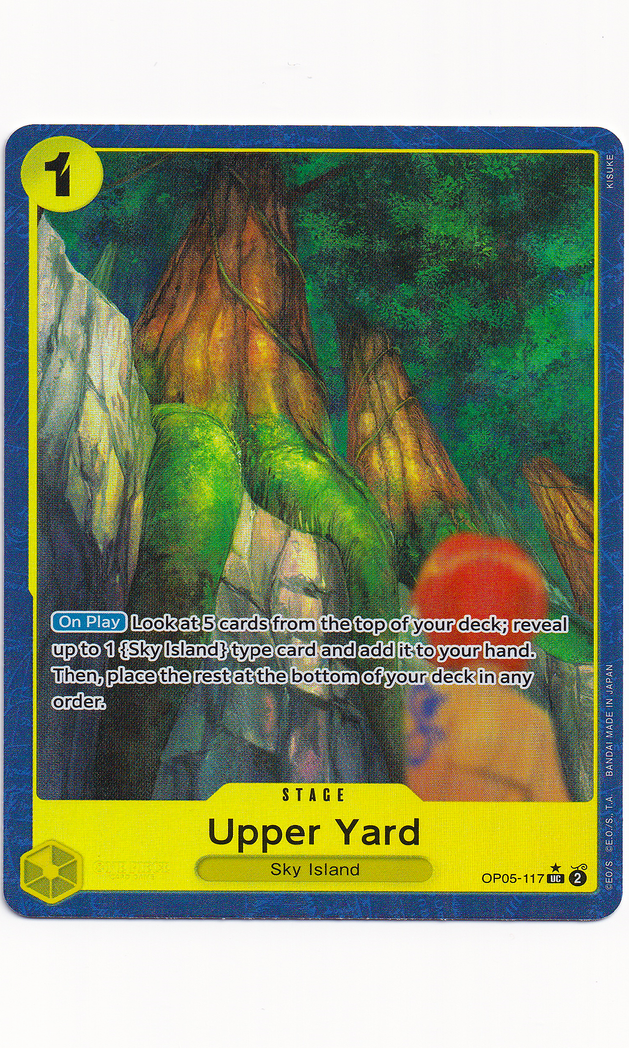 One Piece - #05-117 Upper Yard (Alternate Art)