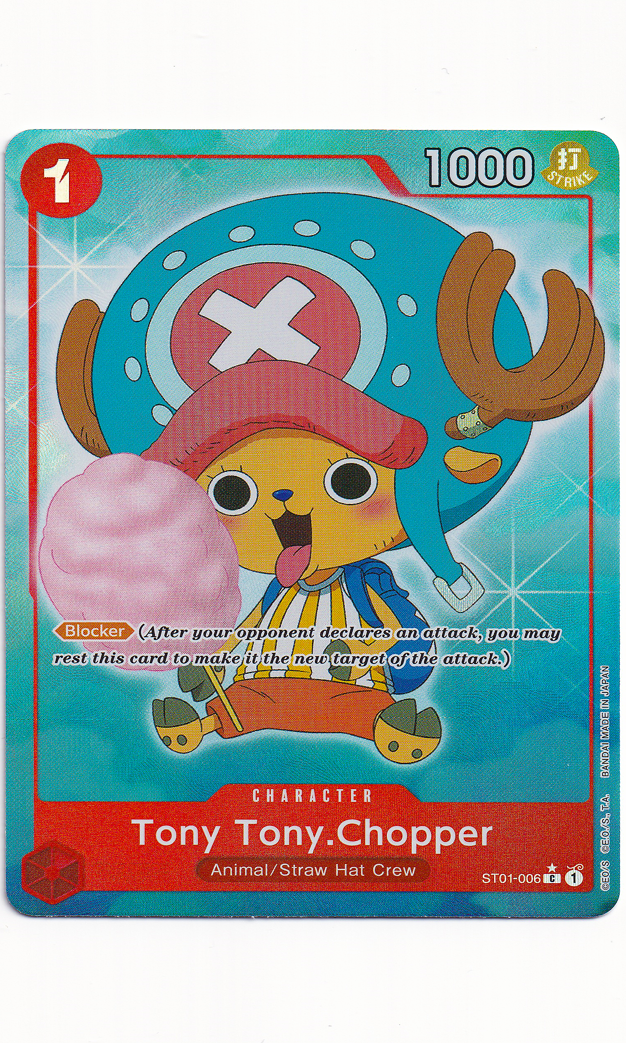 One Piece - #ST01-006 Tony Tony.Chopper (Full Art)
