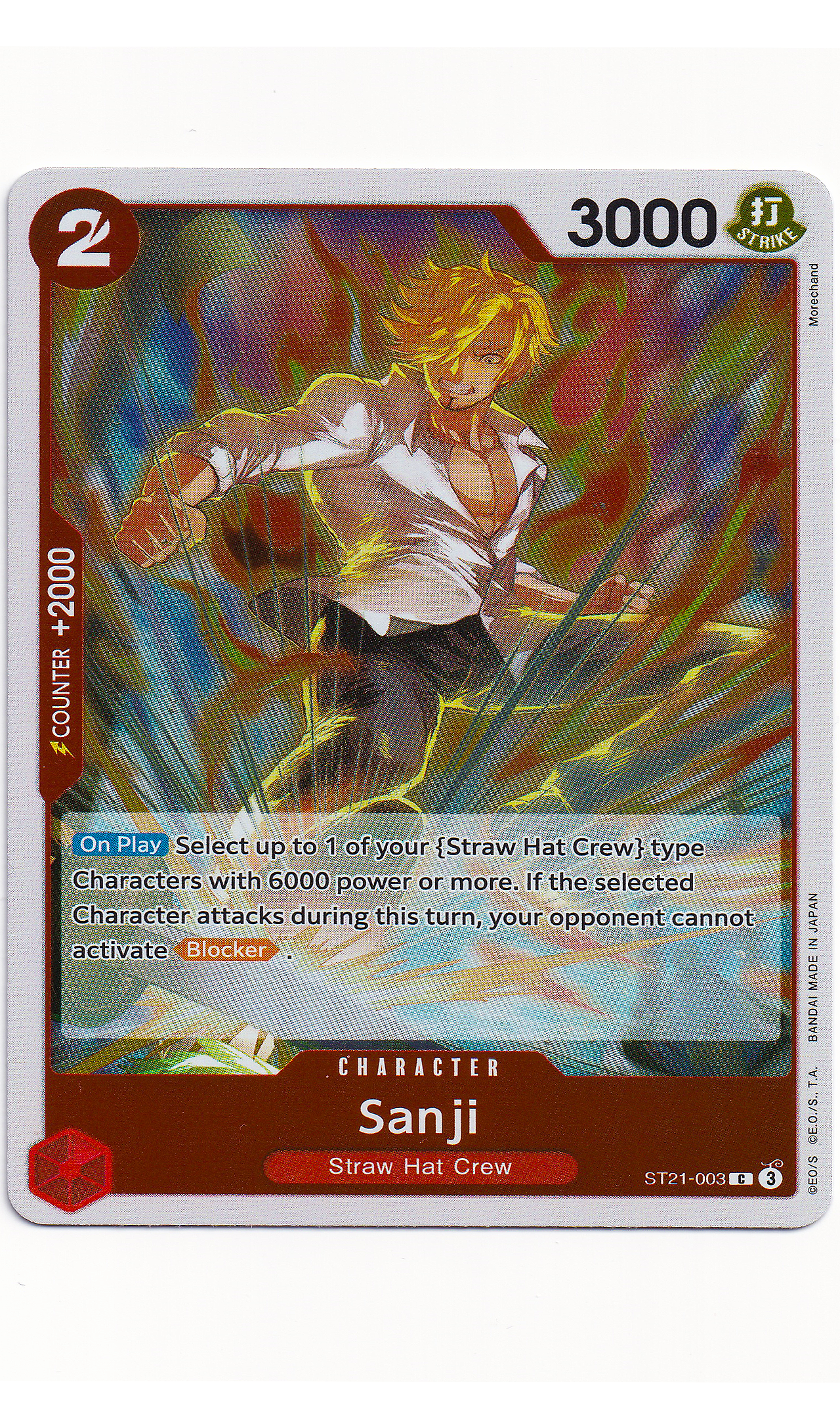 One Piece - #ST21-003 Sanji
