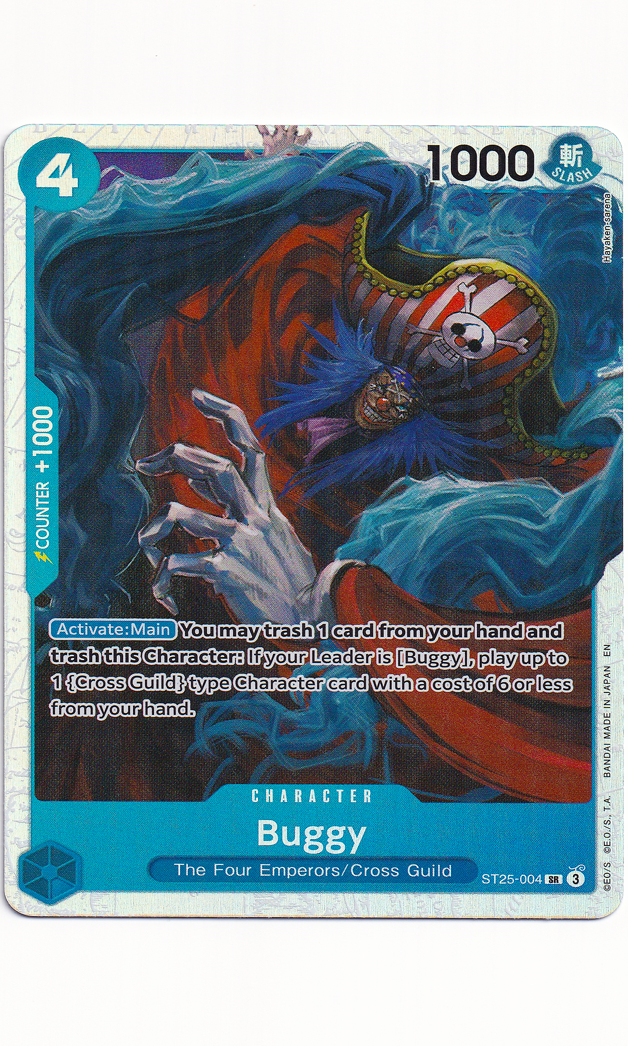 One Piece - #ST25-004 Buggy (Super Rare)