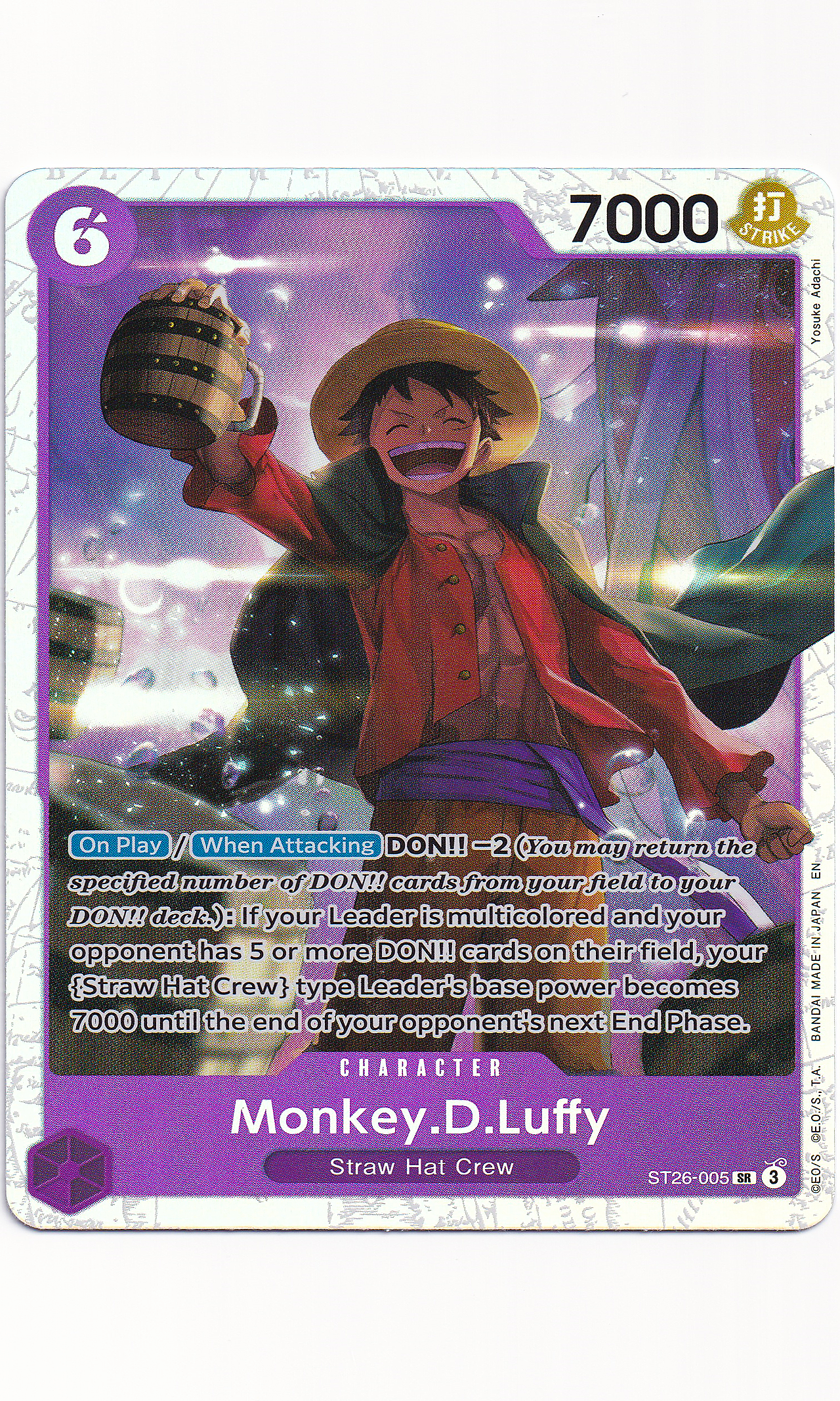 One Piece - #ST26-005 Monkey.D.Luffy (Super Rare)