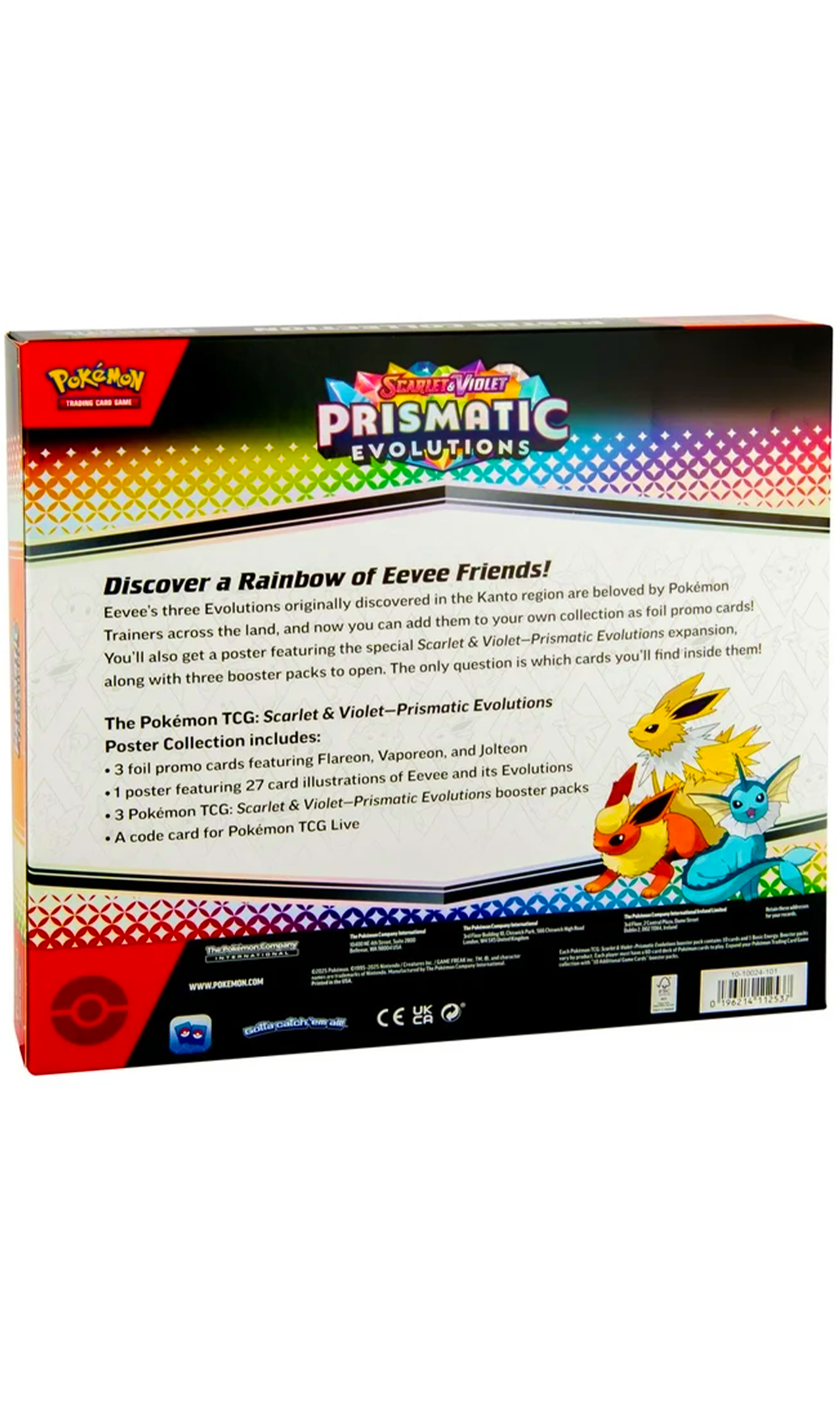 Pokemon - Prismatic Evolutions Poster Collection