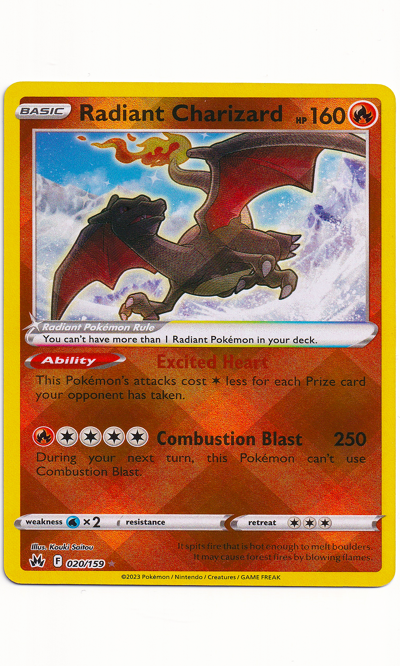 Pokemon - #020 Radiant Charizard