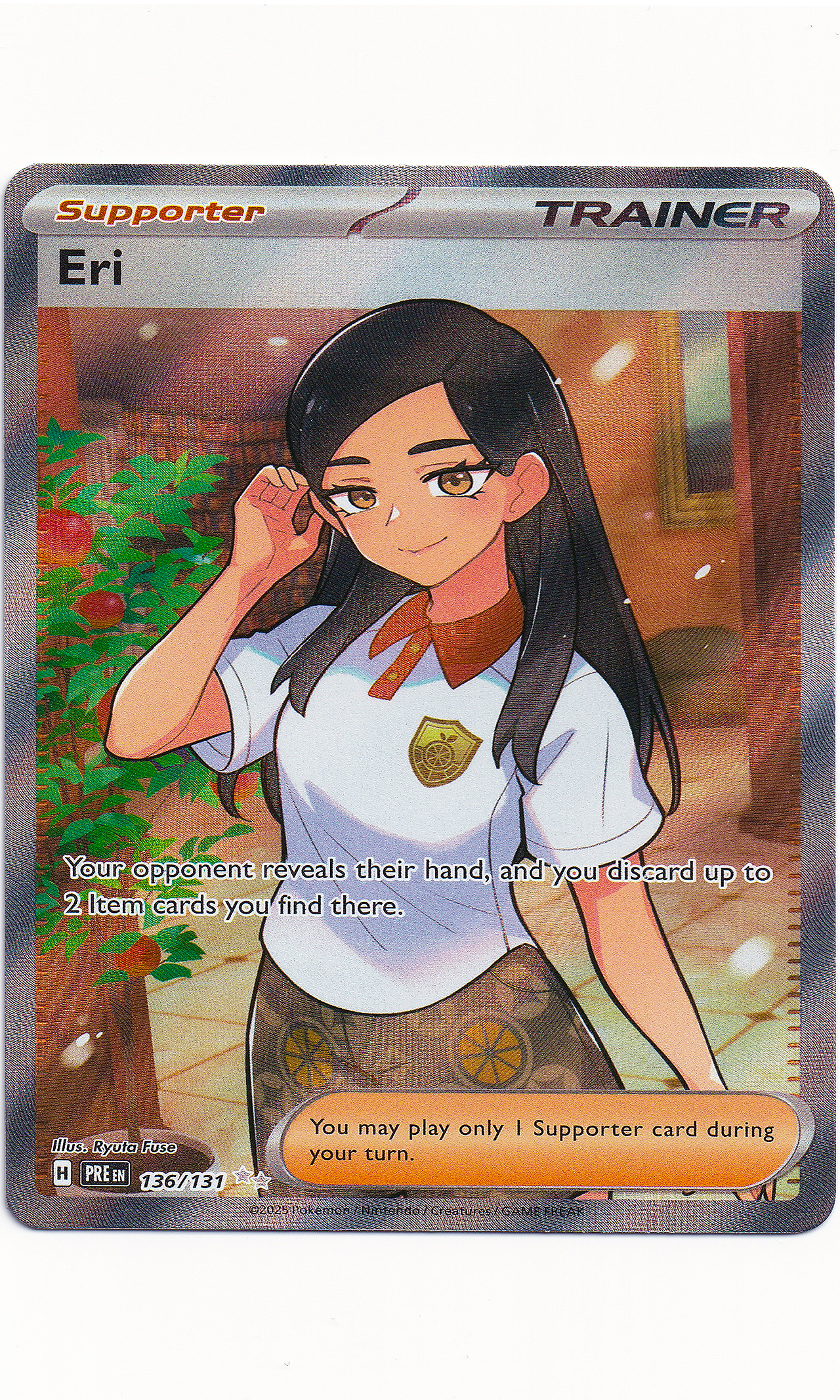 Pokemon - #136 Eri (Full Art Secret Rare - Prismatic Evolutions)