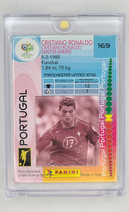 2006 Panini FIFA World Cup Germany - #169 Cristiano Ronaldo