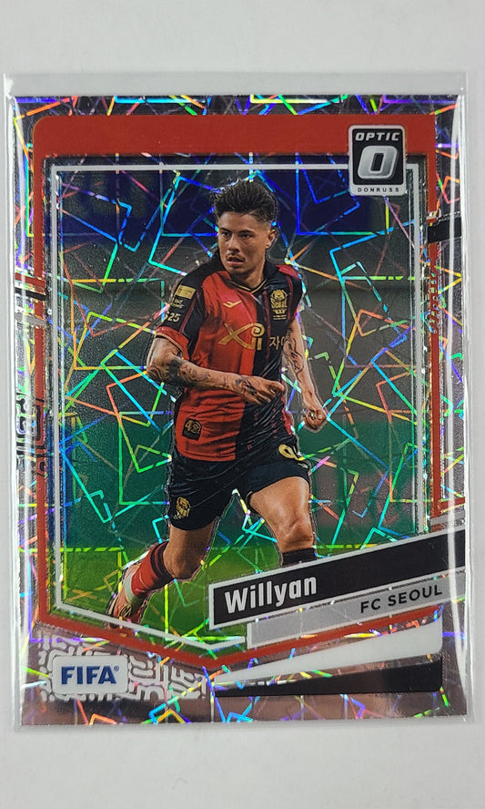 23 Panini Donruss Soccer (Optic) - #173 Willyan (Velocity)