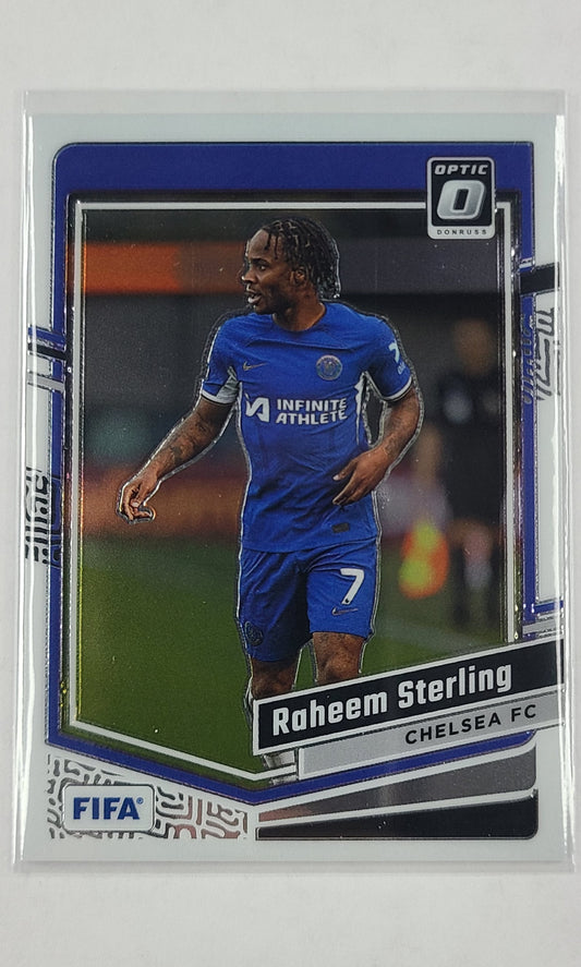 23 Panini Donruss Soccer (Optic) - #75 Raheem Sterling