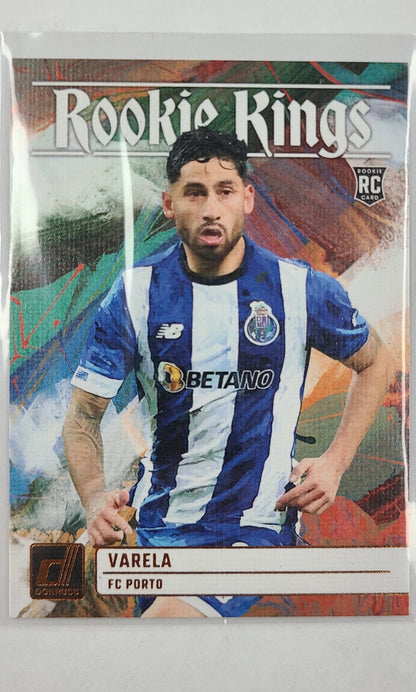 23 Panini Donruss Soccer (Rookie Kings) - #24 Varela