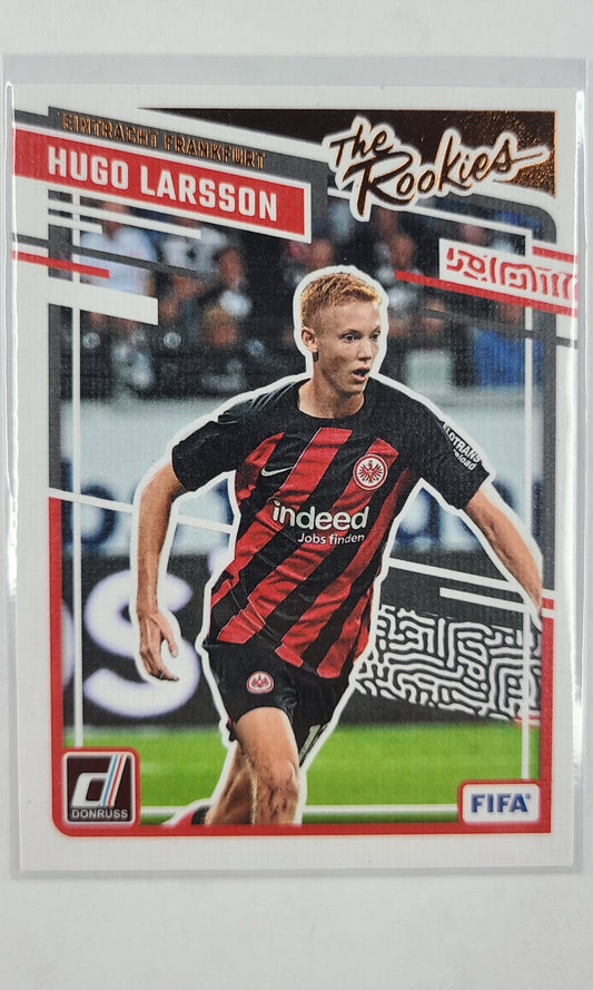 23 Panini Donruss Soccer (The Rookies) - #19 Hugo Larsson