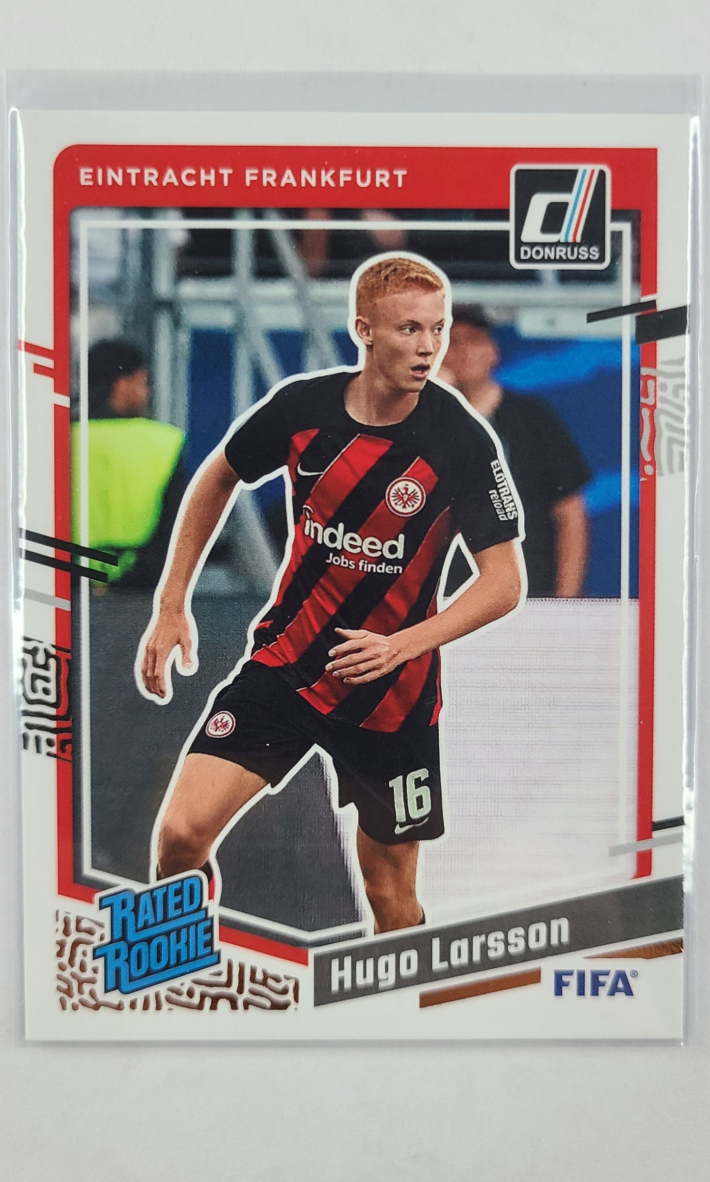 23 Panini Donruss Soccer (Rated Rookie) - #188 Hugo Larsson