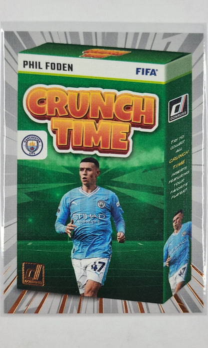 23 Panini Donruss Soccer (Crunch Time) - #11 Phil Foden