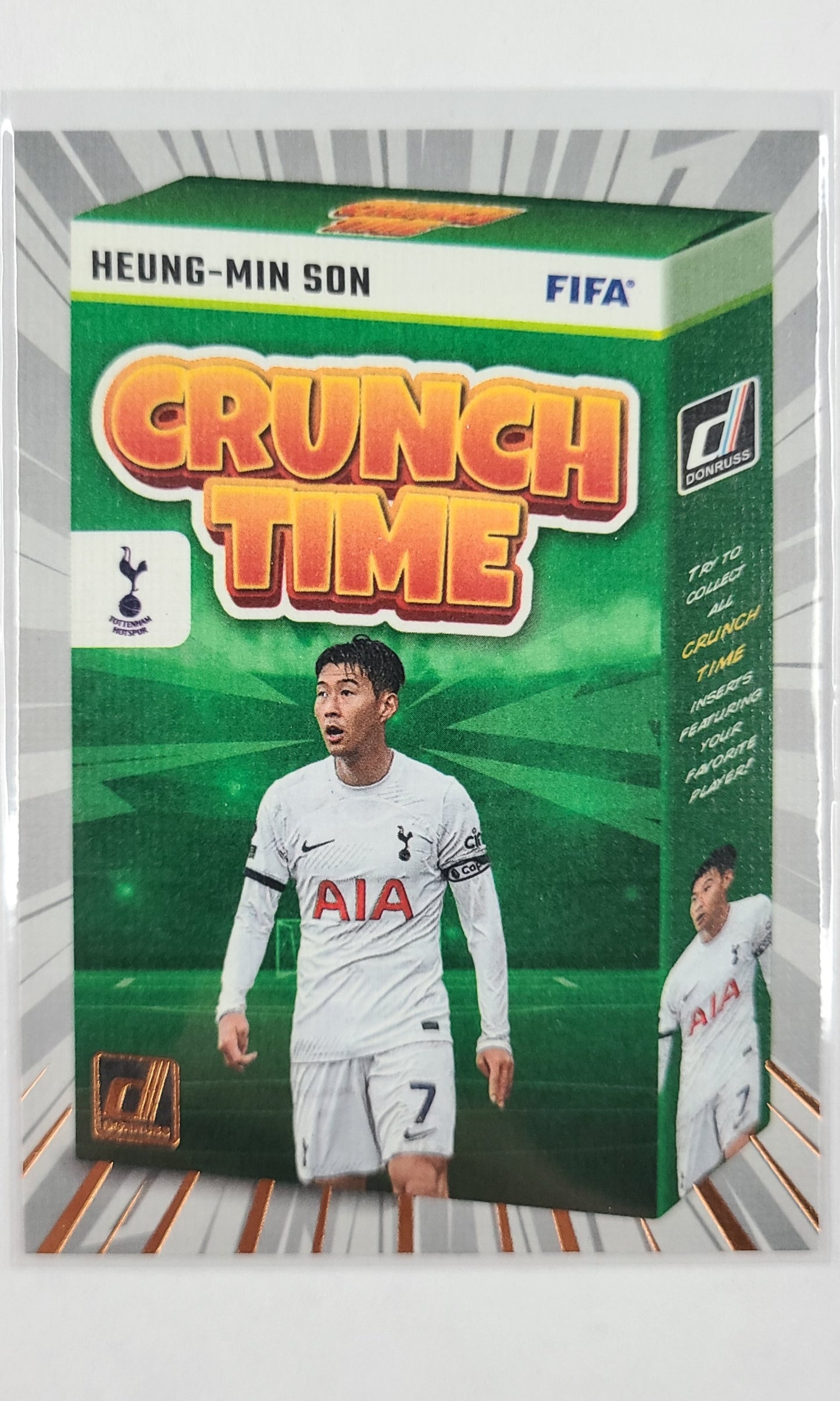 23 Panini Donruss Soccer (Crunch Time) - #12 Heung-Min Son