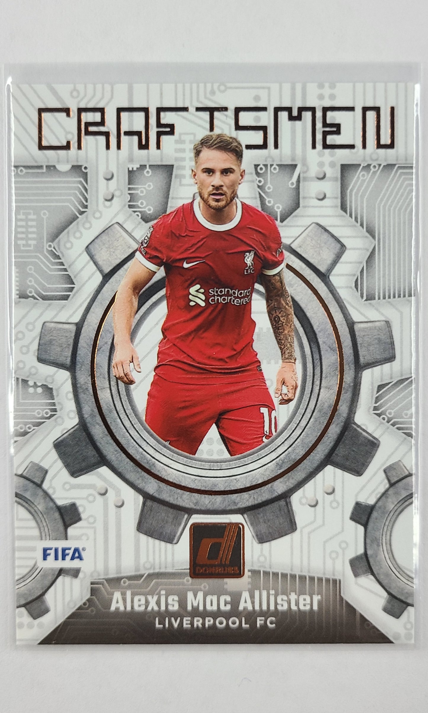 23 Panini Donruss Soccer (Craftsman) - #19 Alexis Mac Allister