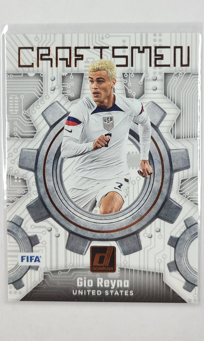 23 Panini Donruss Soccer (Craftsman) - #23 Gio Reyna