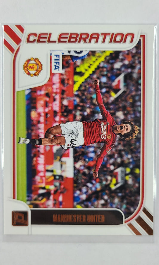 23 Panini Donruss Soccer (Celebration) - #17 Hannibal Mejbri