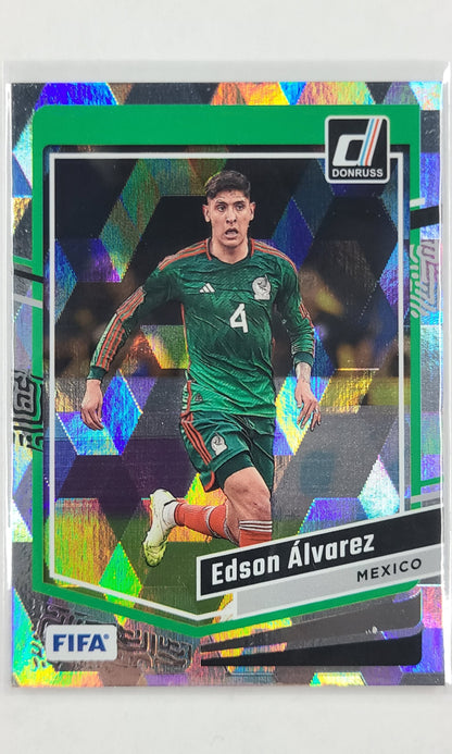 23 Panini Donruss Soccer - #37 Edson Alvarez (Cubic)