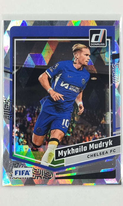 23 Panini Donruss Soccer - #77 Mykhailo Mudryk (Cubic)