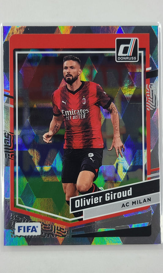 23 Panini Donruss Soccer - #130 Olivier Giroud (Cubic)