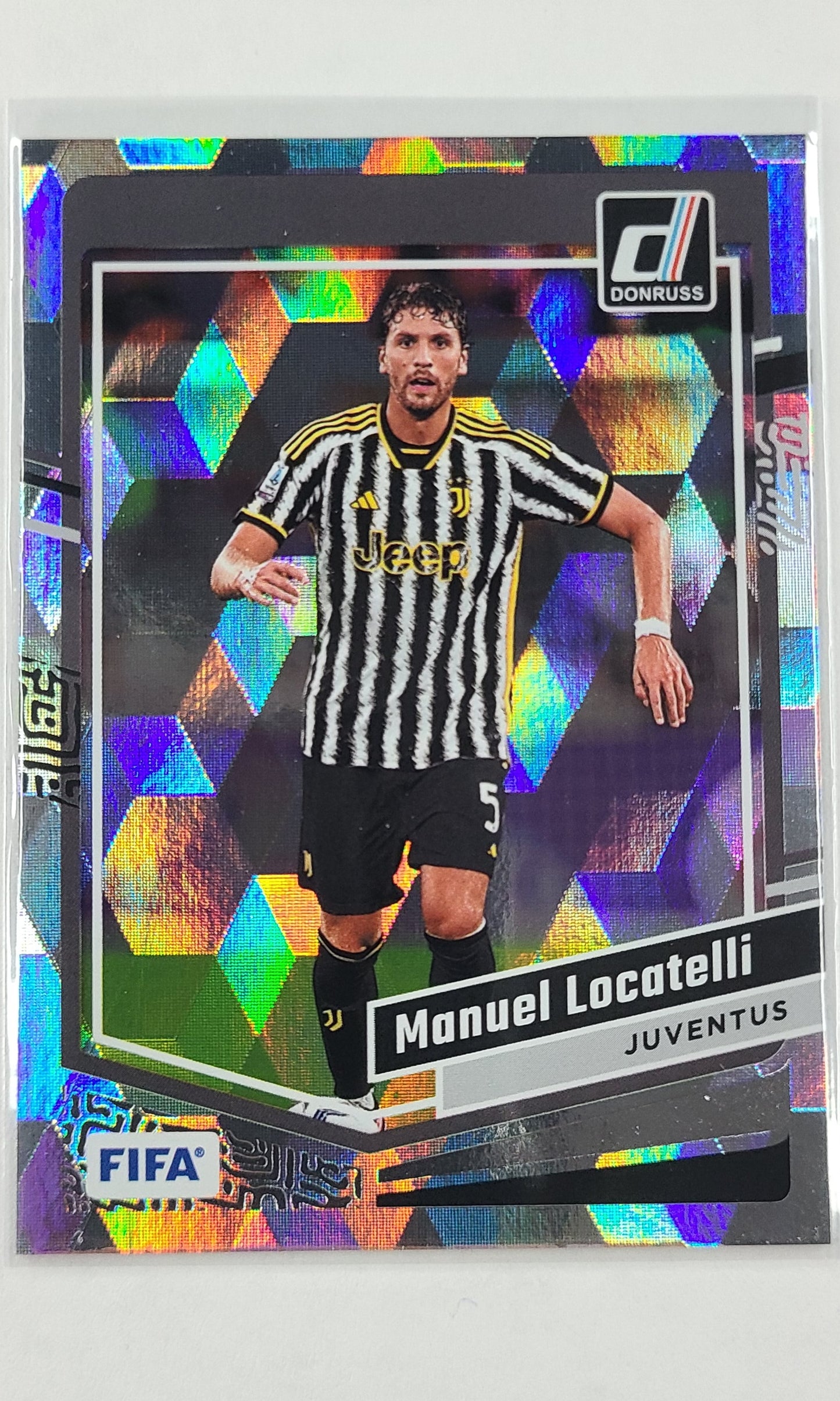 23 Panini Donruss Soccer - #141 Manuel Locatelli (Cubic)