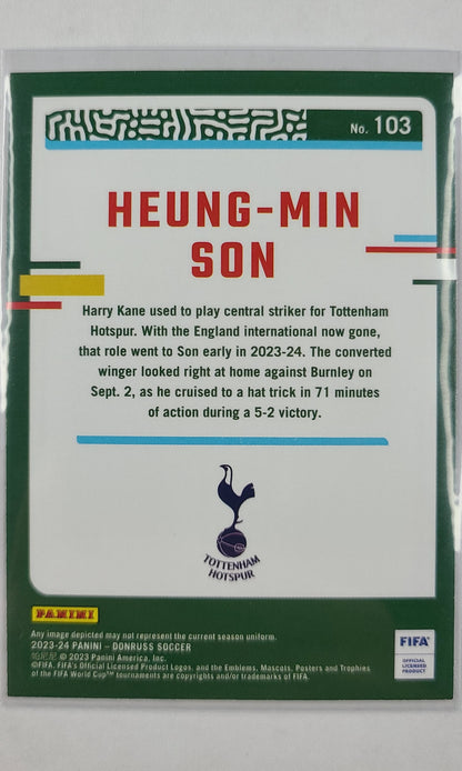 23 Panini Donruss Soccer - #103 Heung-Min Son