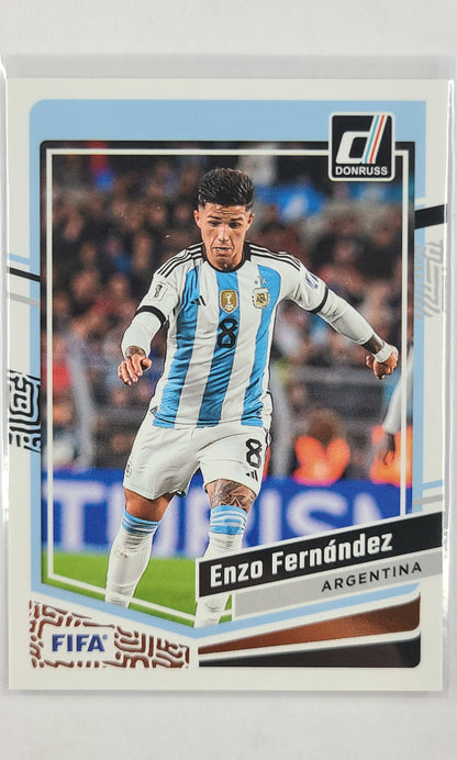 23 Panini Donruss Soccer - #4 Enzo Fernandez