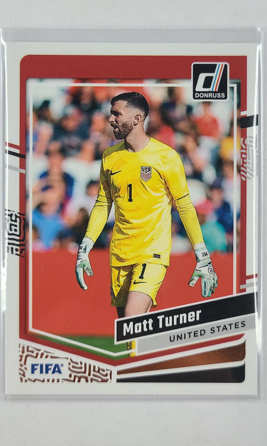 23 Panini Donruss Soccer - #60 Matt Turner