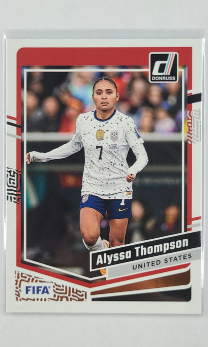 23 Panini Donruss Soccer - #68 Alyssa Thompson