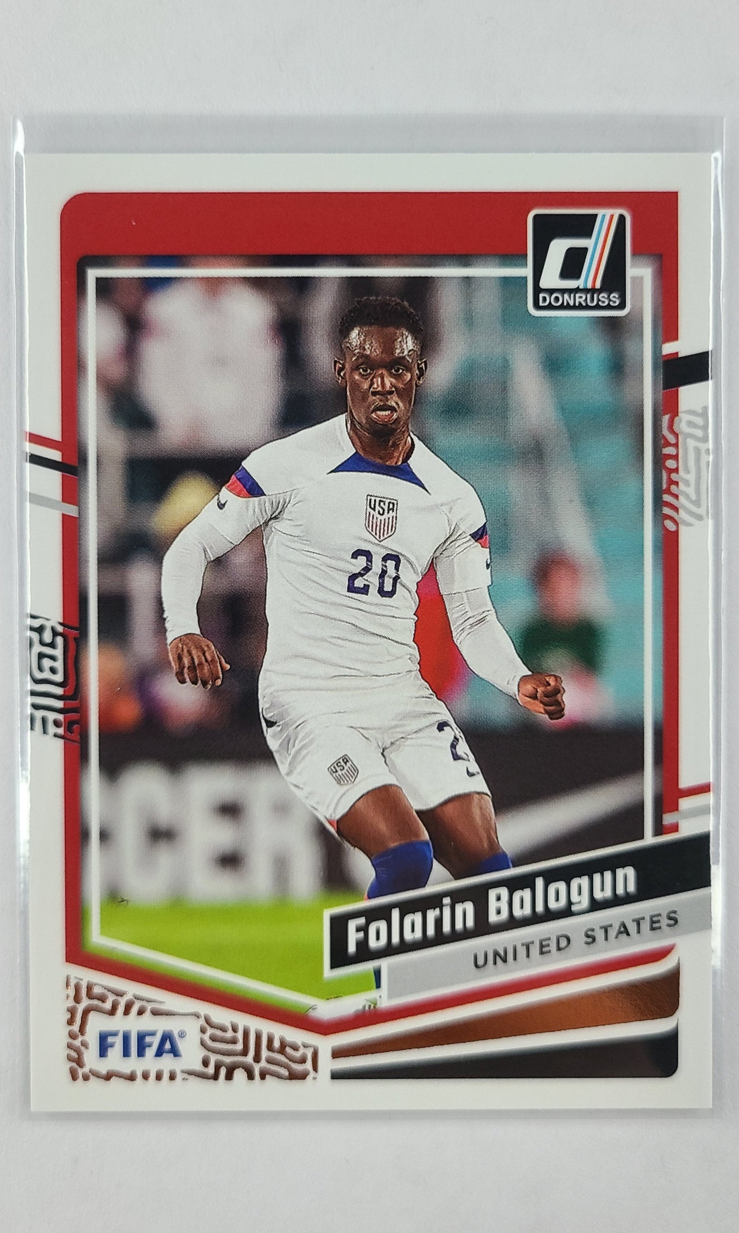 23 Panini Donruss Soccer - #63 Folarin Balogun