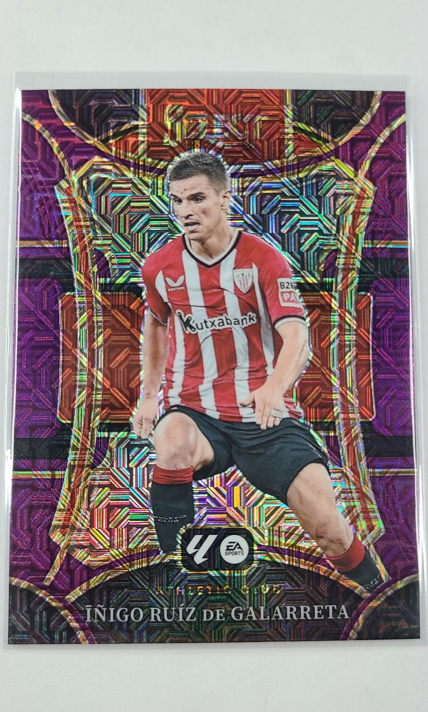 23 Panini Select Soccer - #103 Inigo Ruiz de Galarreta (Purple Mojo)