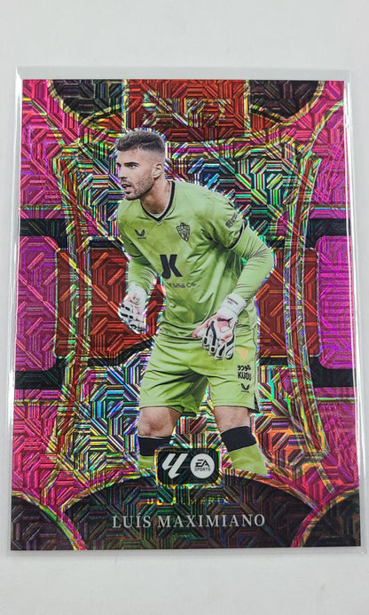 23 Panini Select Soccer - #187 Luis Maximiano (039/115) (Pink Mojo)