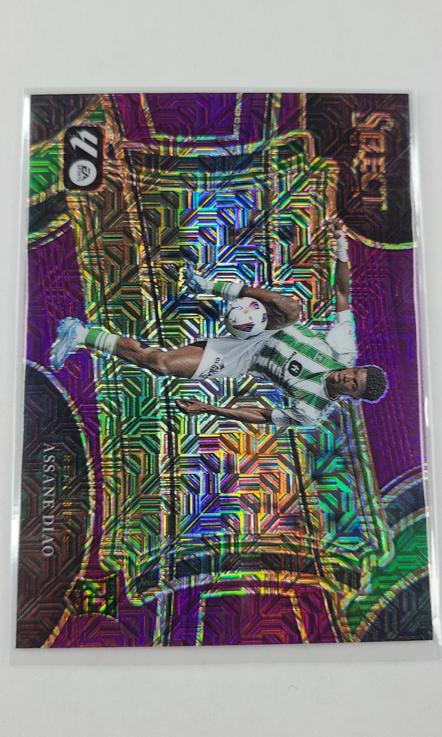 23 Panini Select Soccer - #246 Assane Diao (Purple Mojo - Field Level)