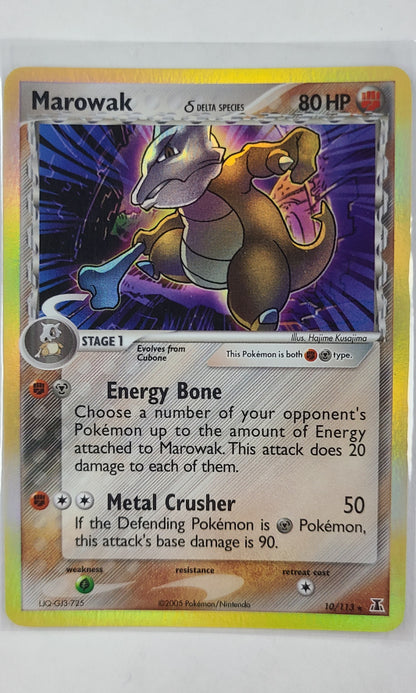 Pokemon - #10 Marowak (Reverse Holofoil)