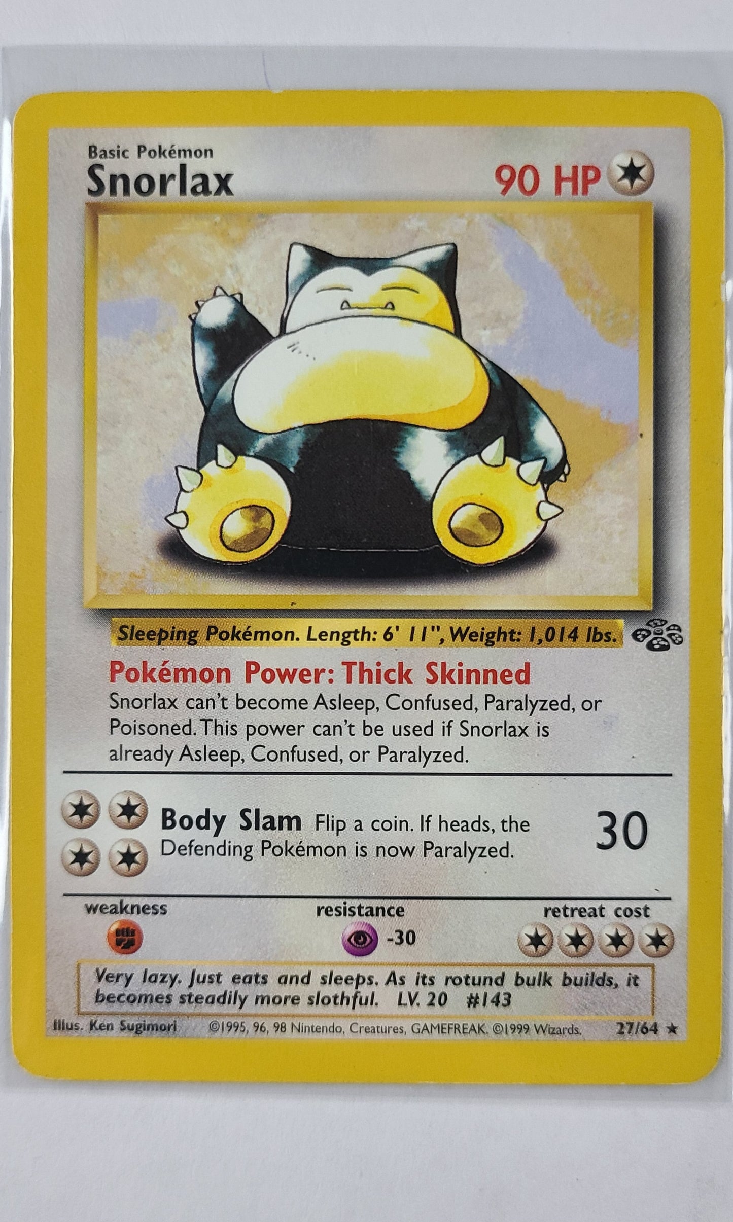 Pokemon - #27 Snorlax