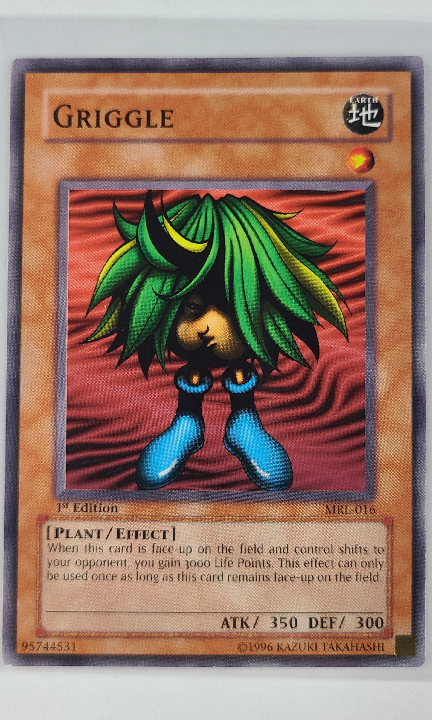 Yu-Gi-Oh! - #016 Griggle (1st Edition)