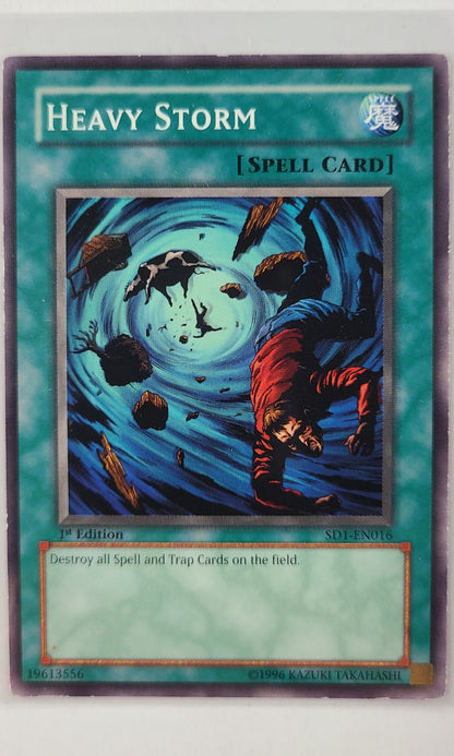 Yu-Gi-Oh! - #EN016 Heavy Storm (1st Edition)