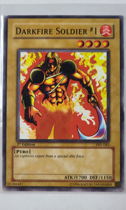 Yu-Gi-Oh! - #043 Darkfire Soldier #1 (1st Edition)