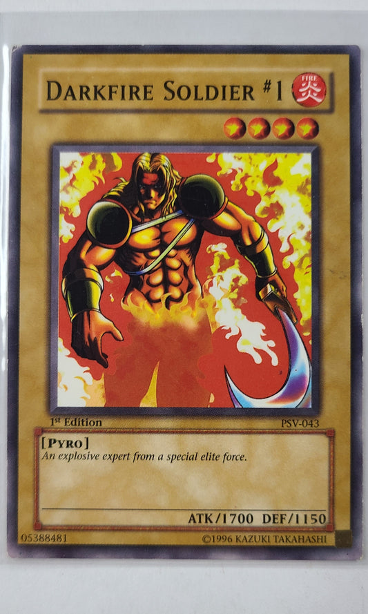 Yu-Gi-Oh! - #043 Darkfire Soldier #1 (1st Edition)