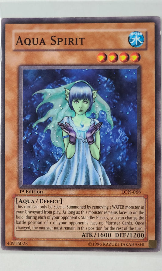 Yu-Gi-Oh! - #068 Aqua Spirit (1st Edition)