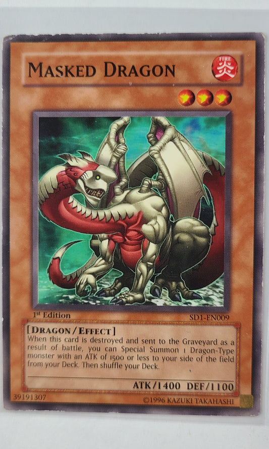 Yu-Gi-Oh! - #EN009 Masked Dragon (1st Edition)