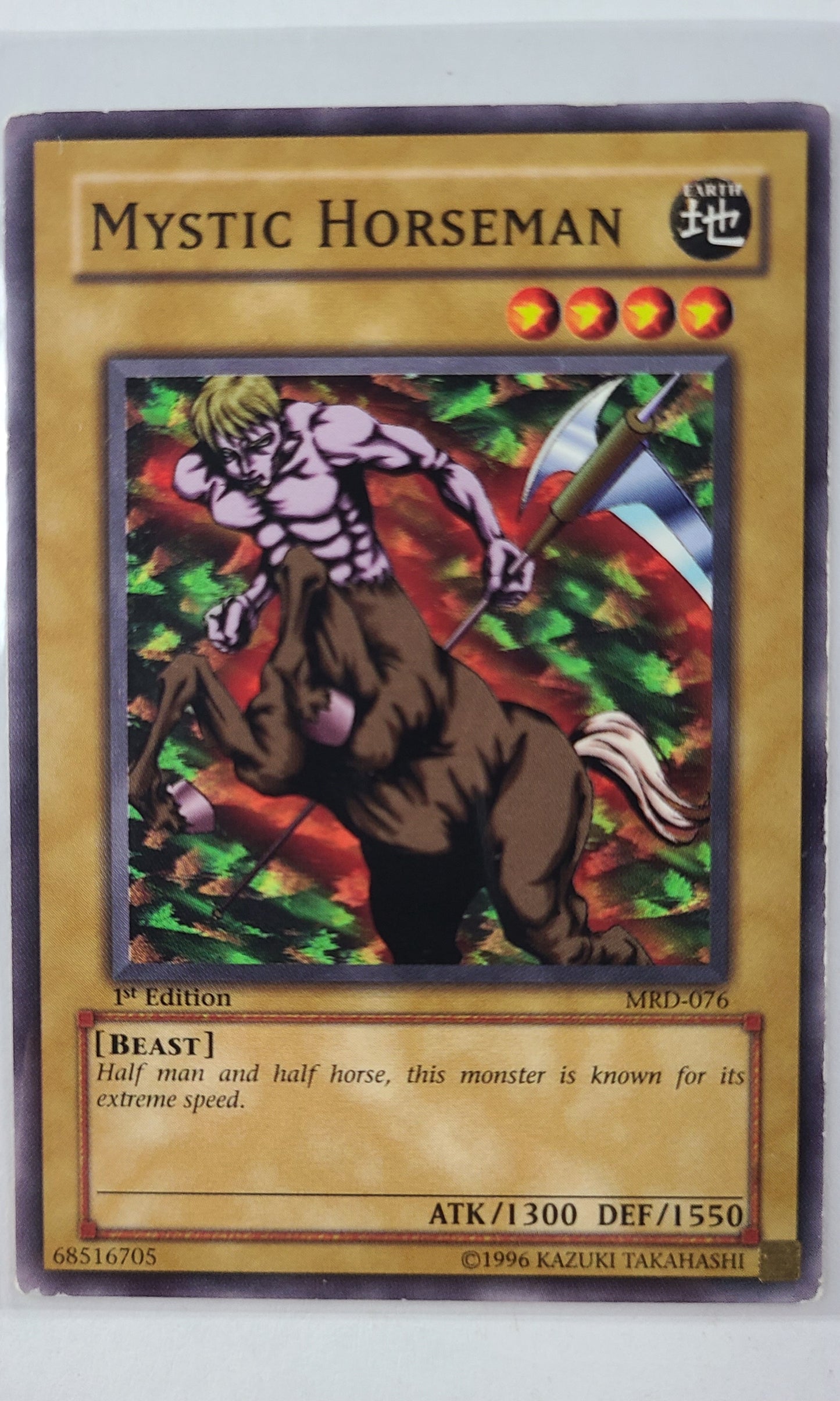 Yu-Gi-Oh! - #076 Mystic Horseman (1st Edition)