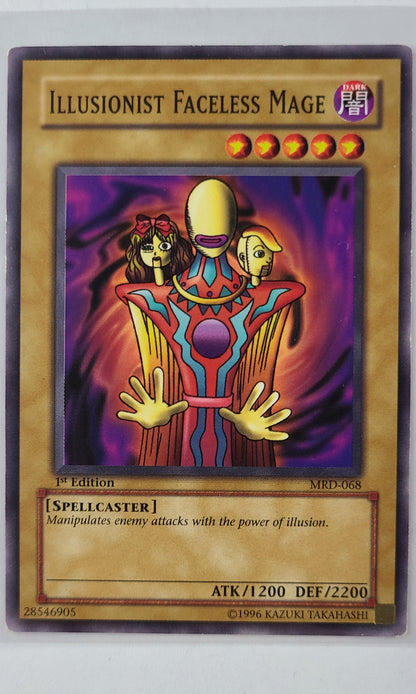 Yu-Gi-Oh! - #068 Illusionist Faceless Mage (1st Edition)