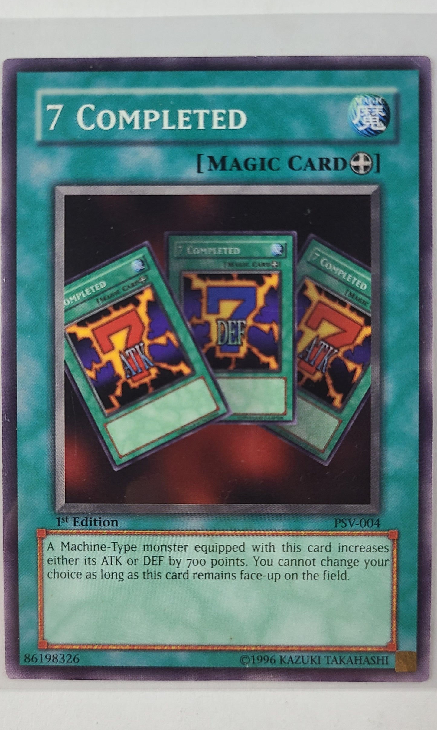 Yu-Gi-Oh! - #004 7 Completed (1st Edition)